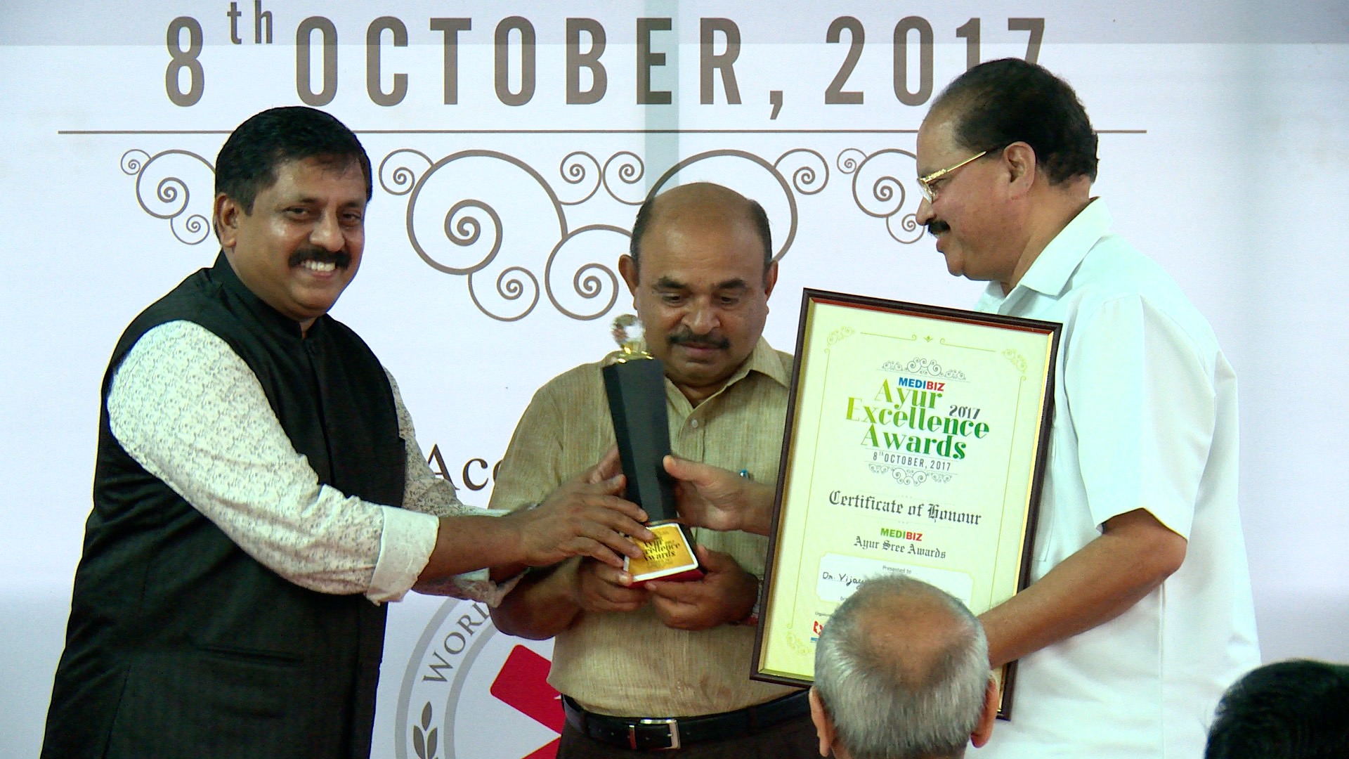  Medibiz Ayur Excellence Award - Ayur Sree-Dr. Vijayan, Nangelil Ayurveda College