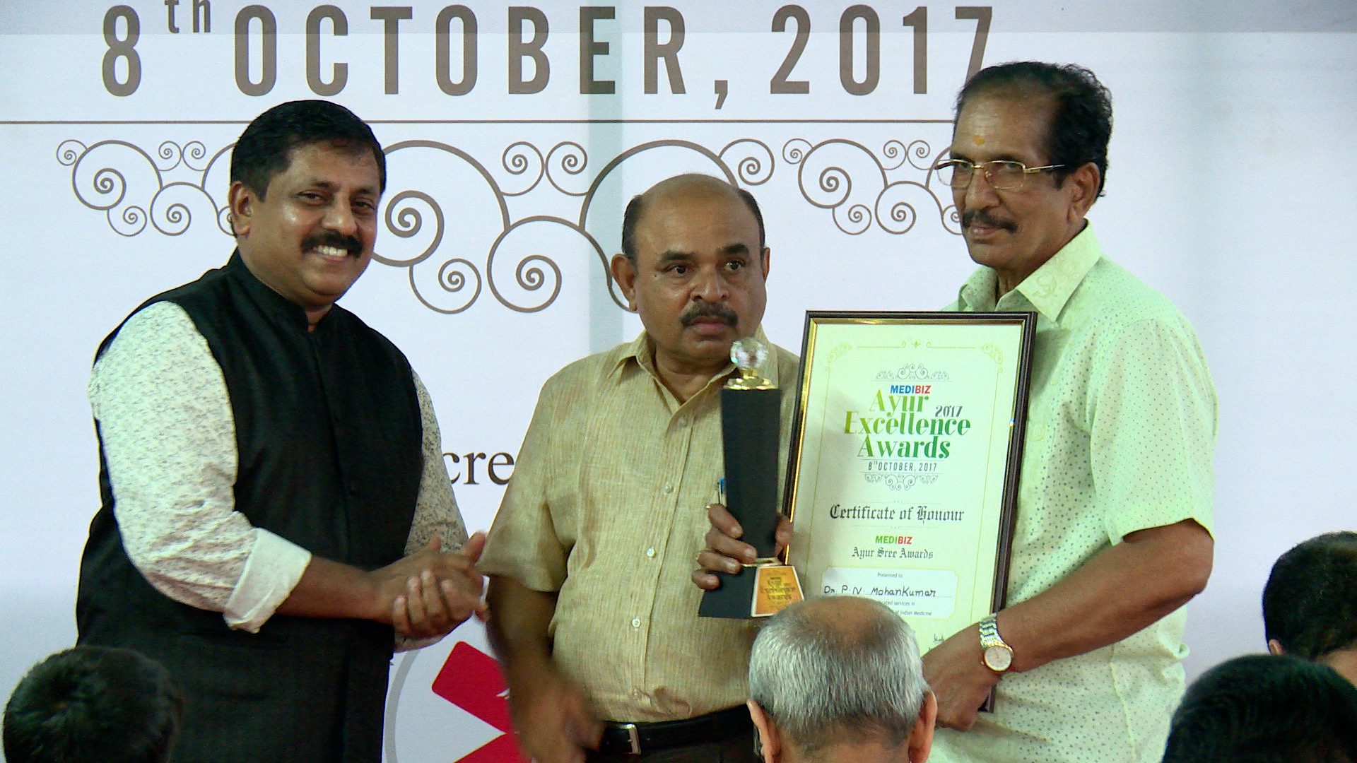  Medibiz Ayur Excellence Award - Ayur Sree- Dr. Mohankumar