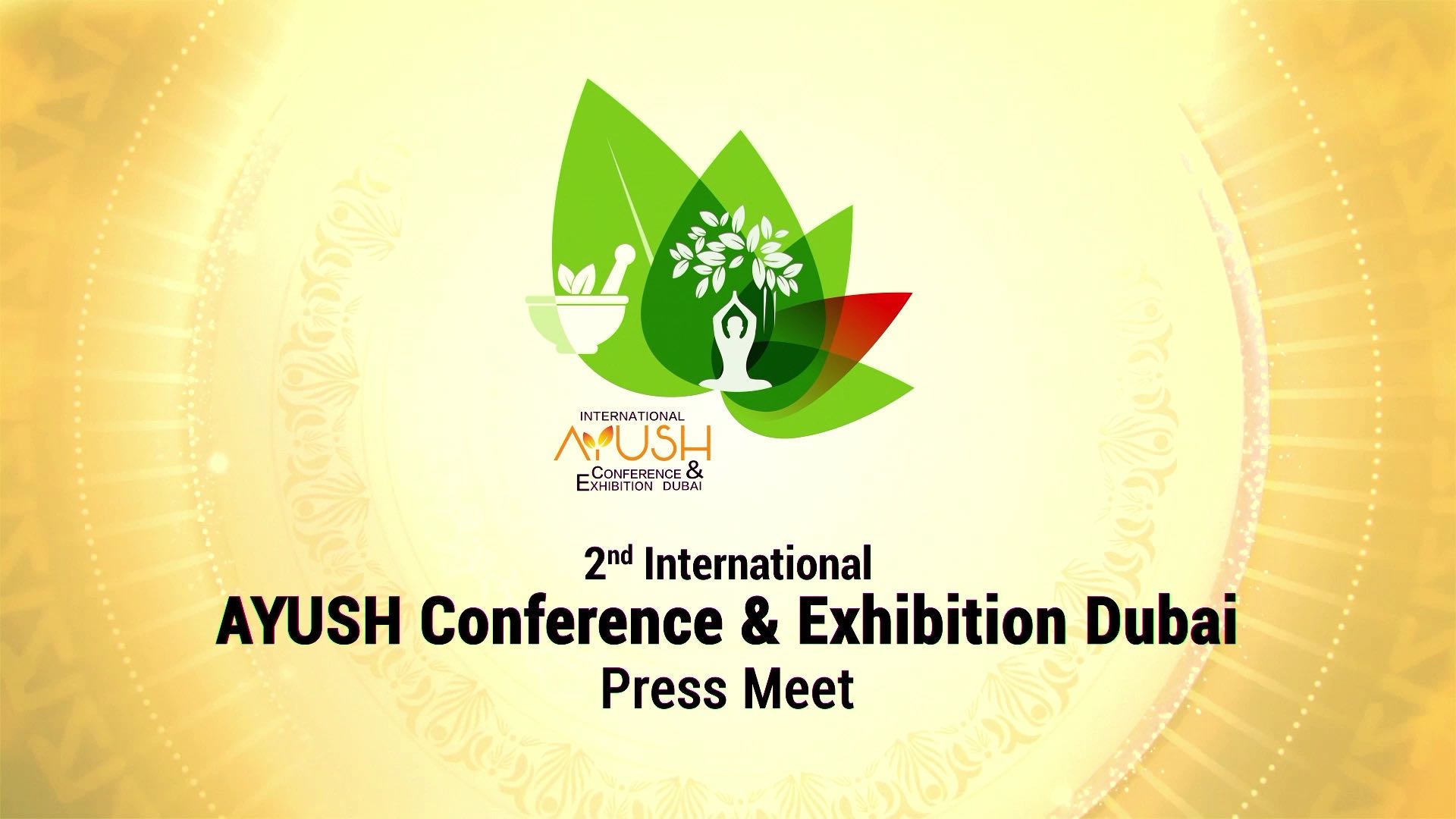 AYUSH Conference & Exhibition Dubai_Press Meet